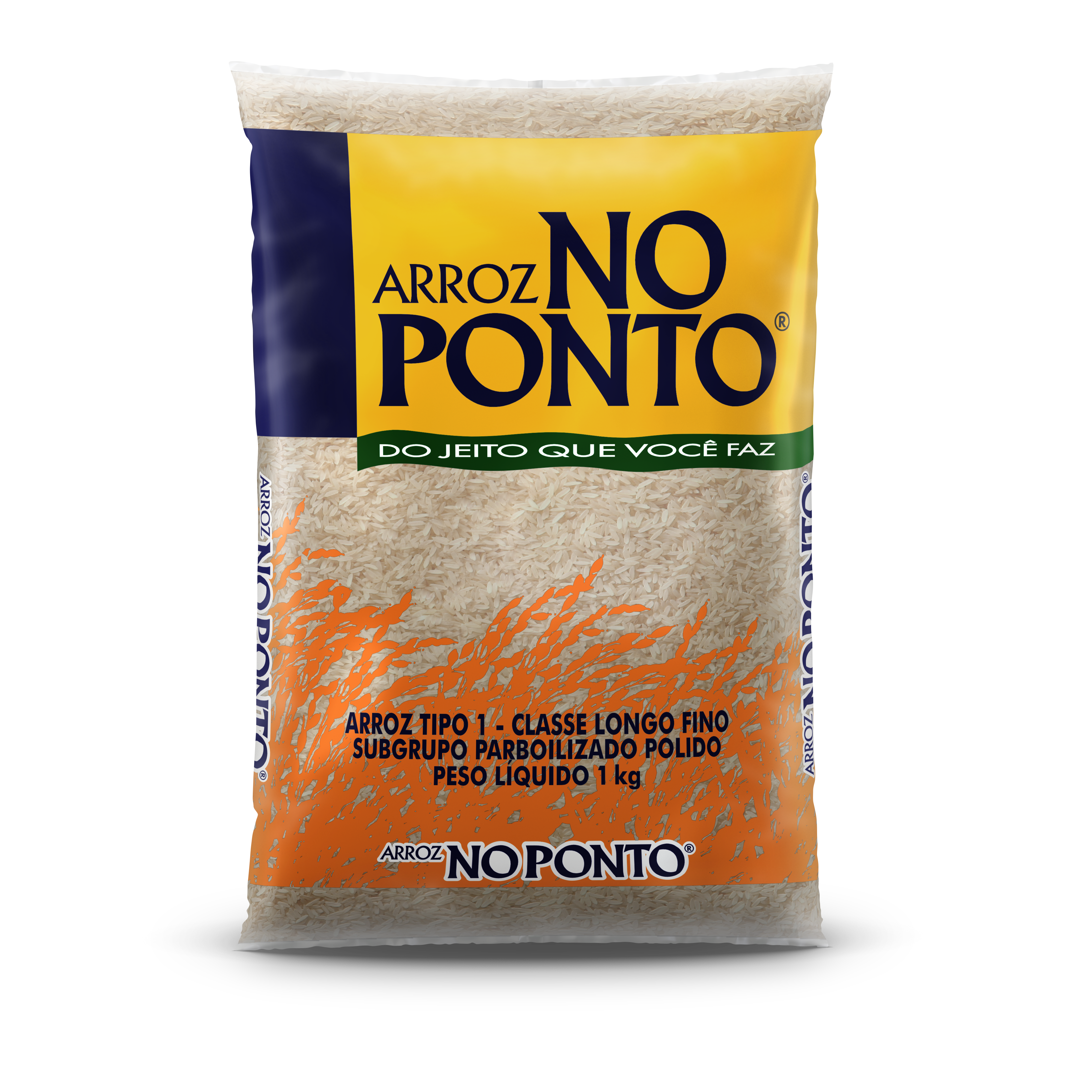 NO PONTO ARROZ PARBOILIZADO 1KG