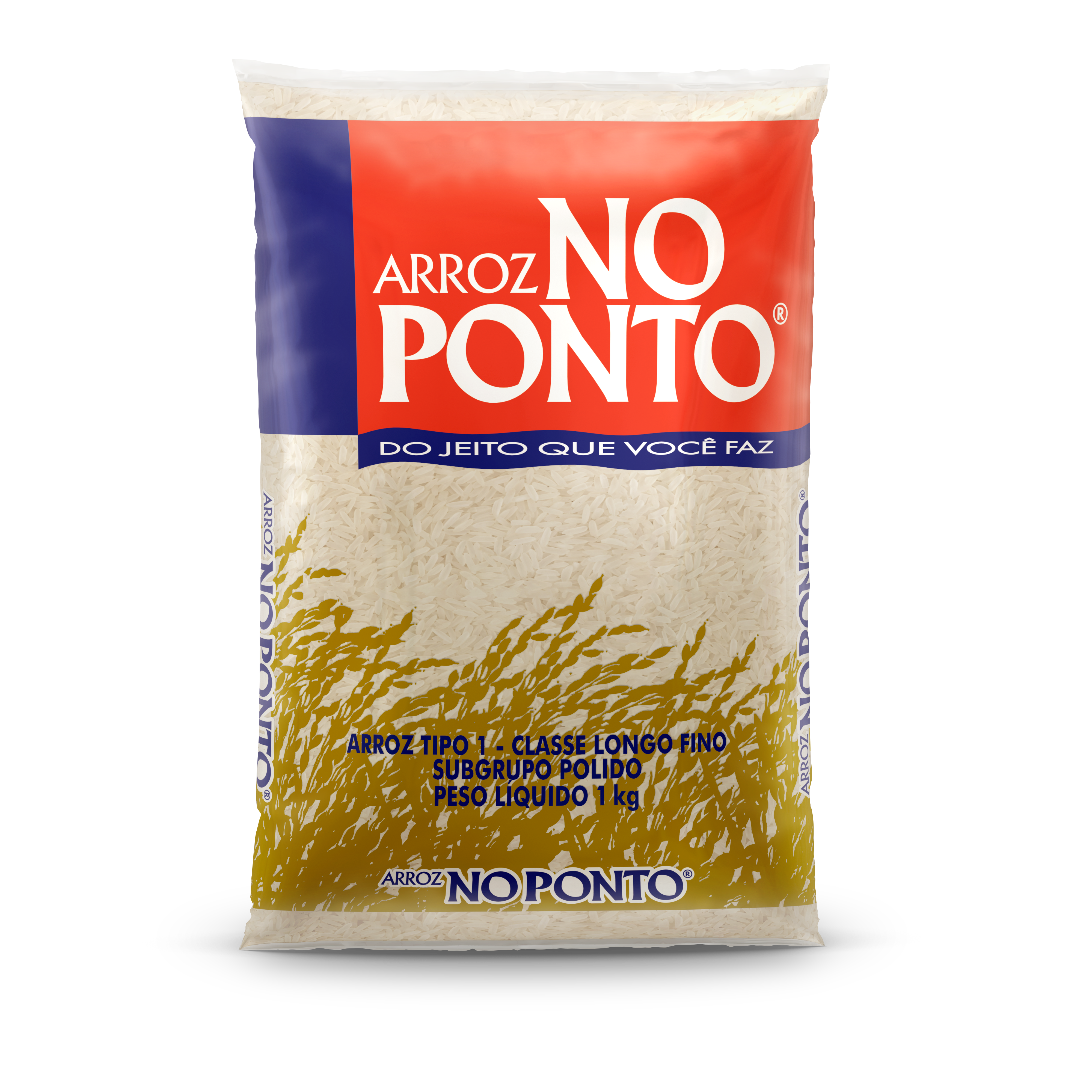 NO PONTO ARROZ BRANCO 1KG